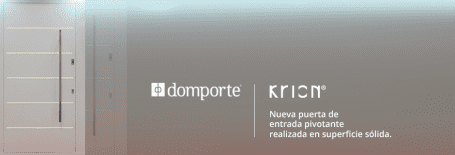 Puerta pivotante Krion Domporte